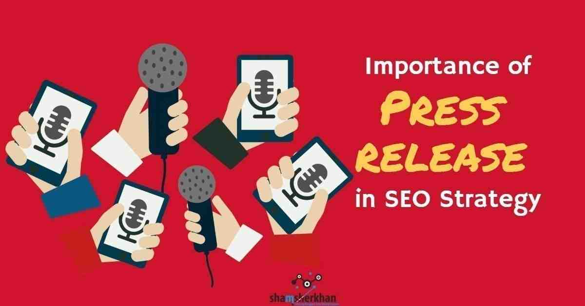 What is press release submission in SEO?